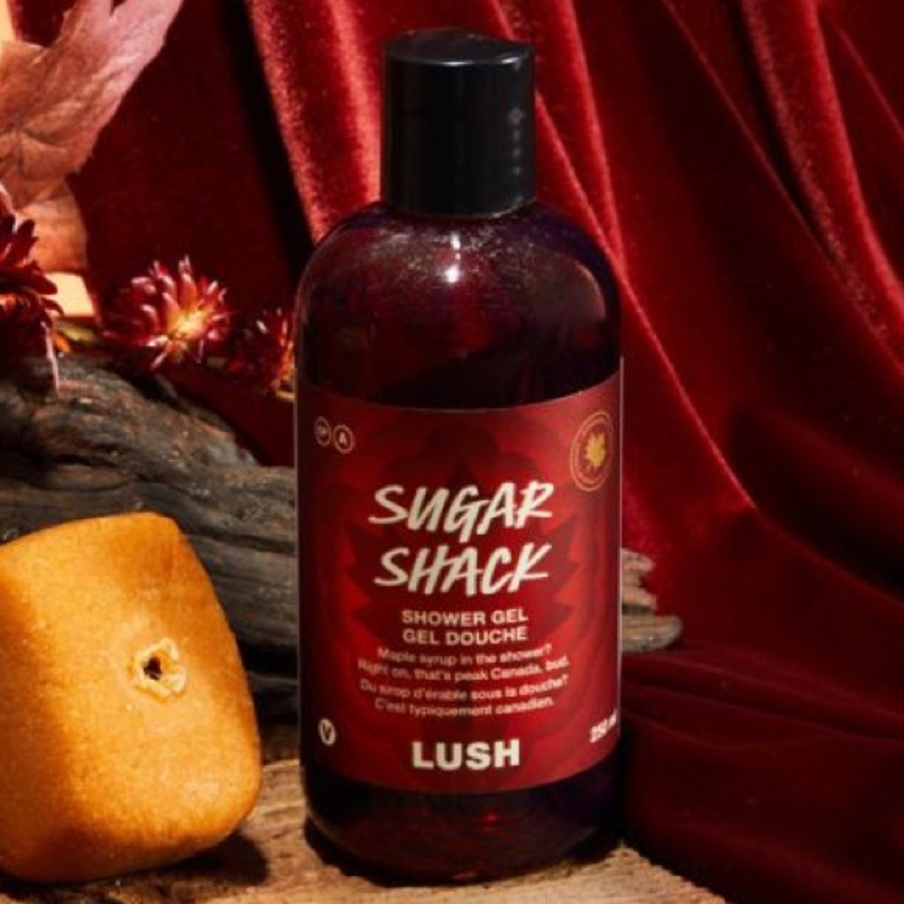 LUSH Sugar Shack Shower Gel- Maple Body Wash